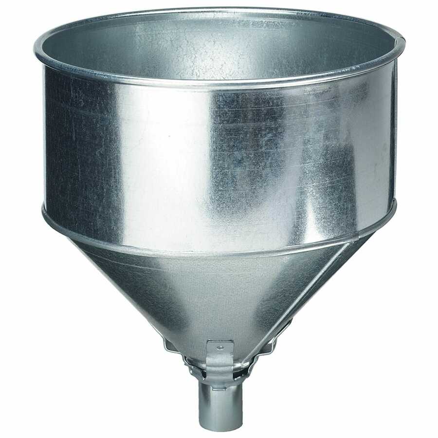 FUNNEL METAL W/SCREEN 8QT 10" DIAMETER
