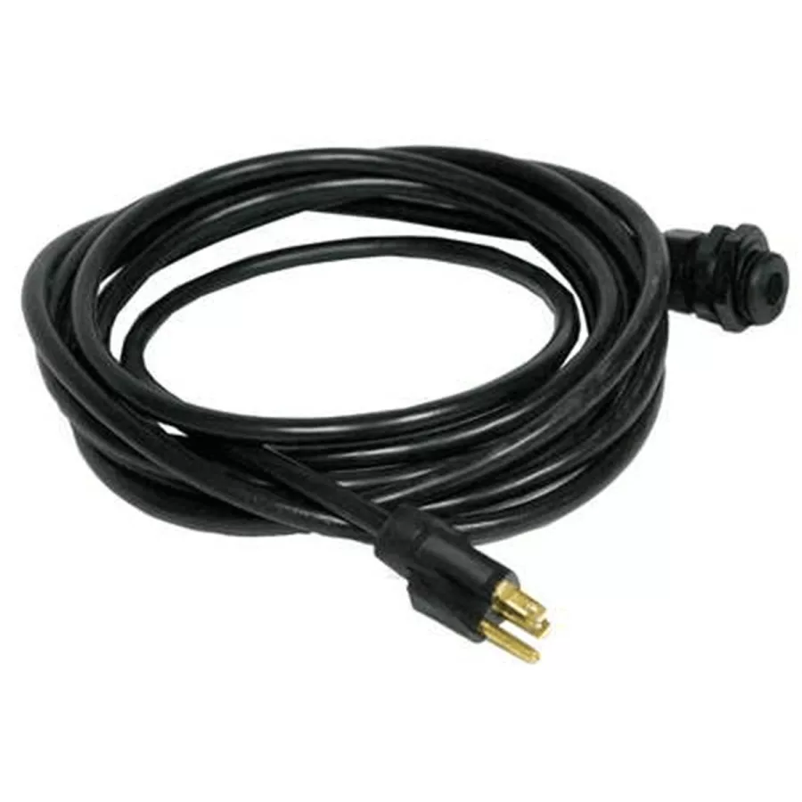 16' power cord with strain relief