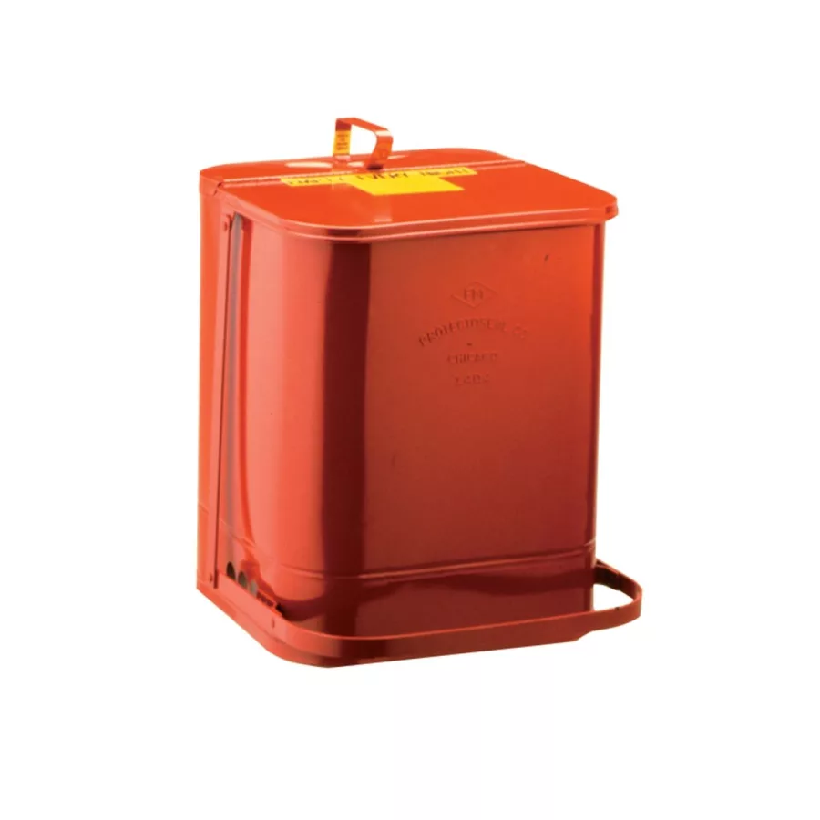 Oily Waste Can w/ Foot Treadle - 10 Gallon
