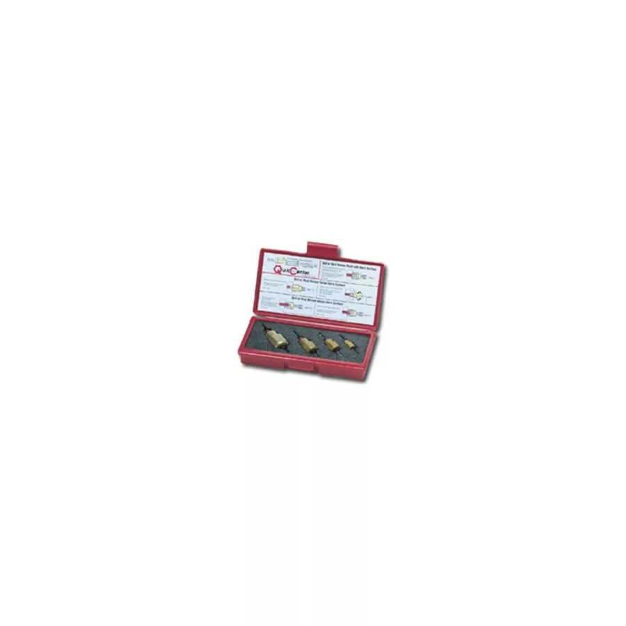 Quick Center Drill Out Kit - Standard SAE - 4-Pc Quick Center Drill Out Kit - Standard SAE - 4-Pc
