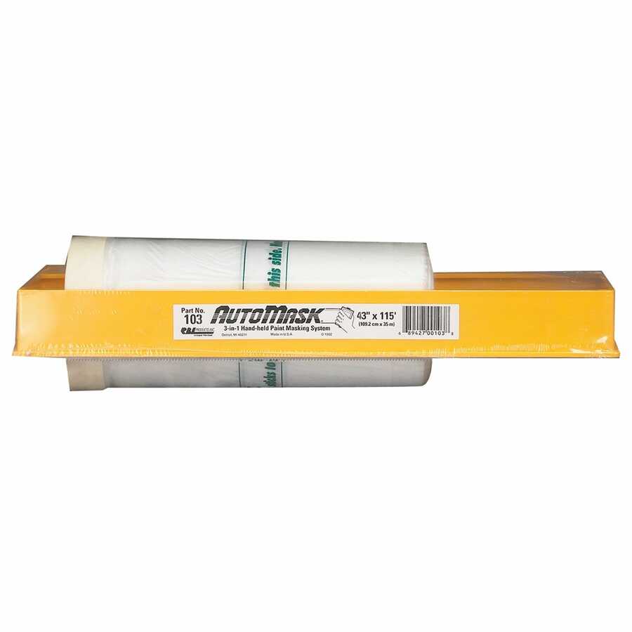 RBL Products 103 43 In x 115 Ft AutoMask Roll with Dispenser