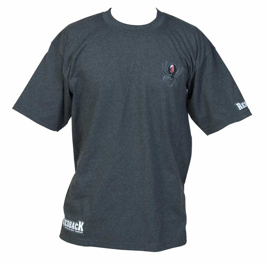 Charcoal Grey Redback Logo T-shirt