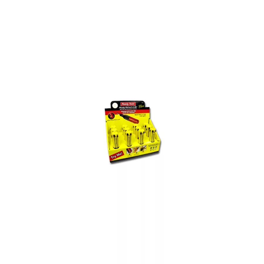 Retract-A-Biti? 1/2 Hex Driver - 12-Pc Display