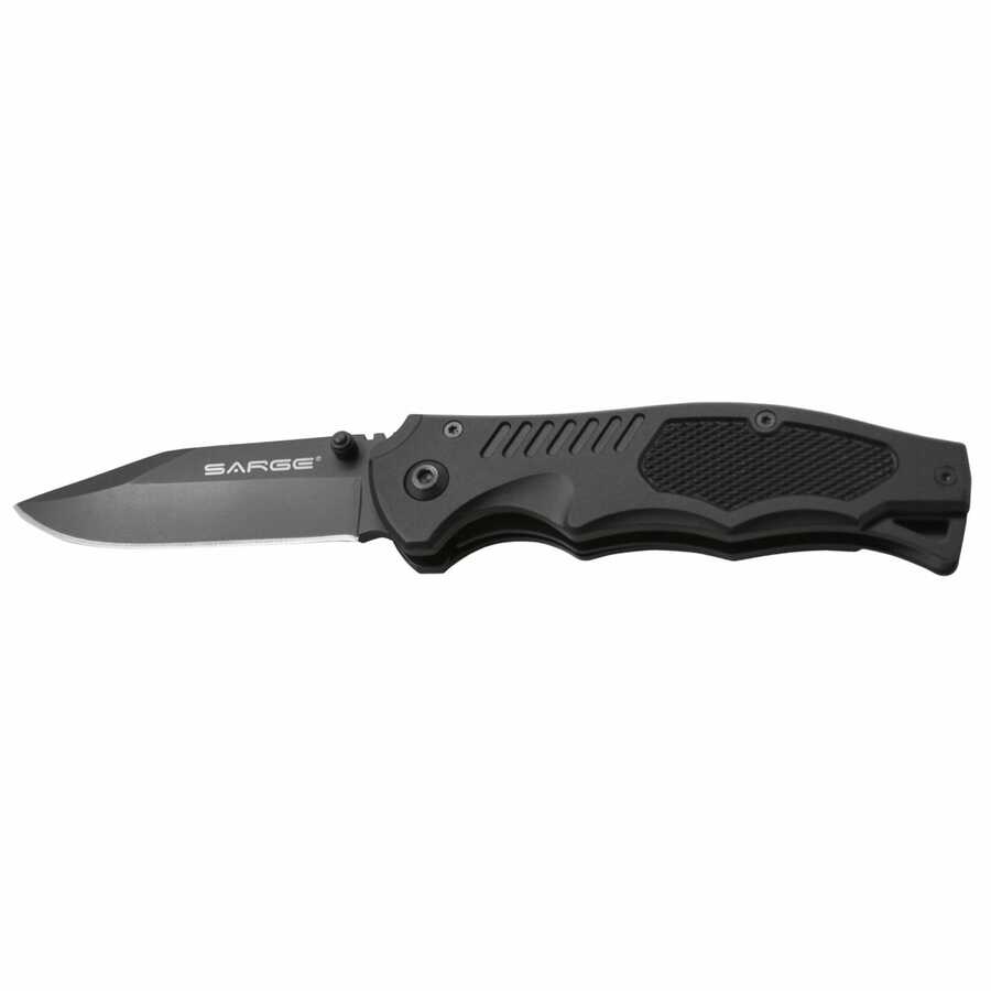 Black Aluminum Tactical Knife