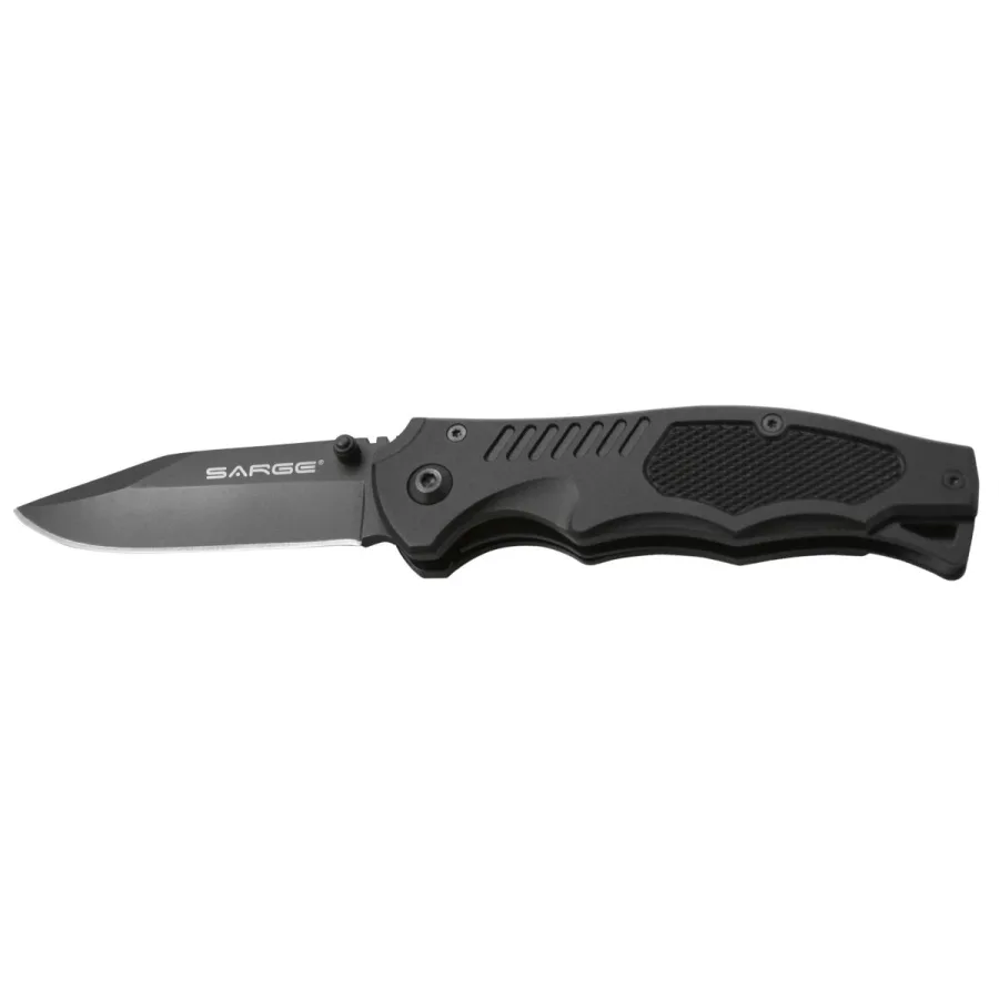 Black Aluminum Tactical Knife (image for) Black Aluminum Tactical Knife