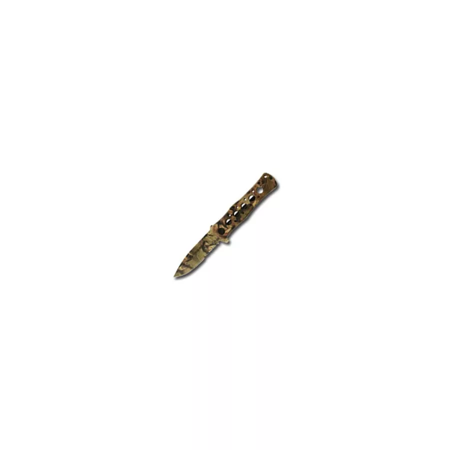 4-1/2" Folding Knife with Camouflage Aluminum Handle 4-1/2" Folding Knife with Camouflage Aluminum Handle