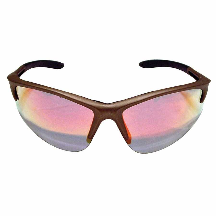 DB2 SAFETY GLS GLOD W/ IRIDIUM LENS