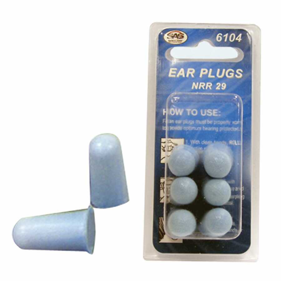 Foam Ear Plugs 3 Pair