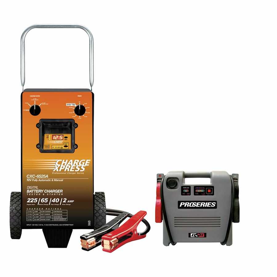 Wheel Battery Charger / Jumpstarter Promo Pack
