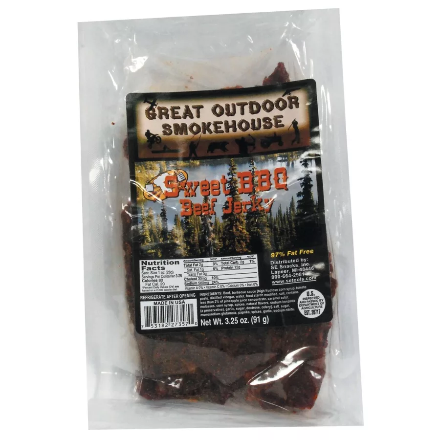 Sweet Barbeque Beef Jerky