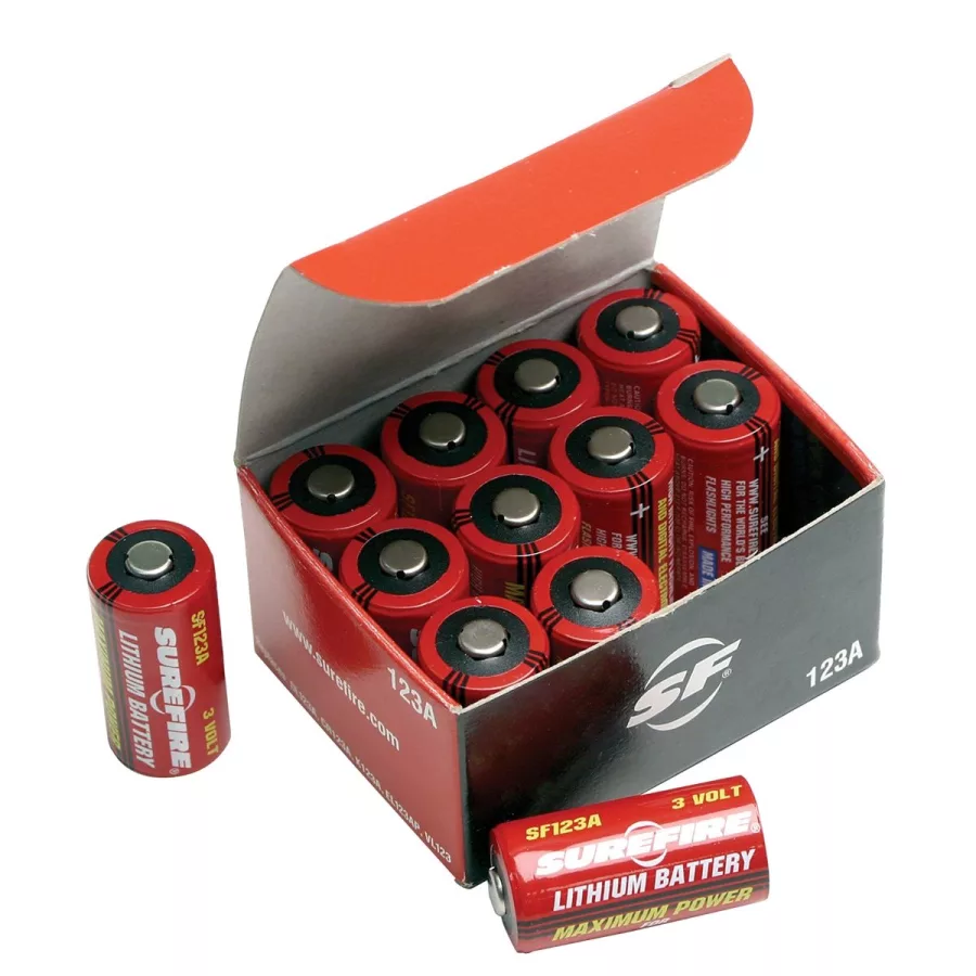 12 SF123A BATTERIES, BOXED