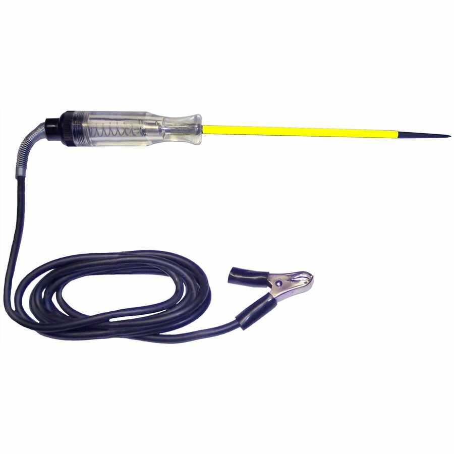 Circuit Tester - Heavy Duty & Extra Long - Yellow Probe