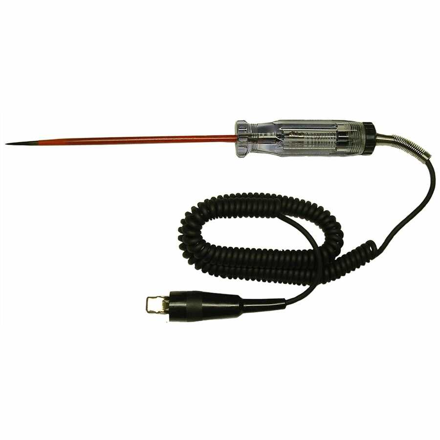 Circuit Tester Heavy Duty w/Retractable Wire & Long Probe