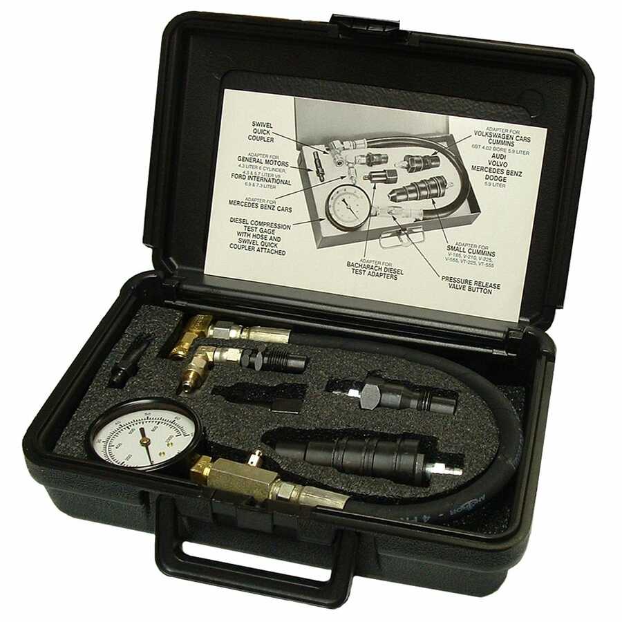 Diesel Engine Compression Tester Set