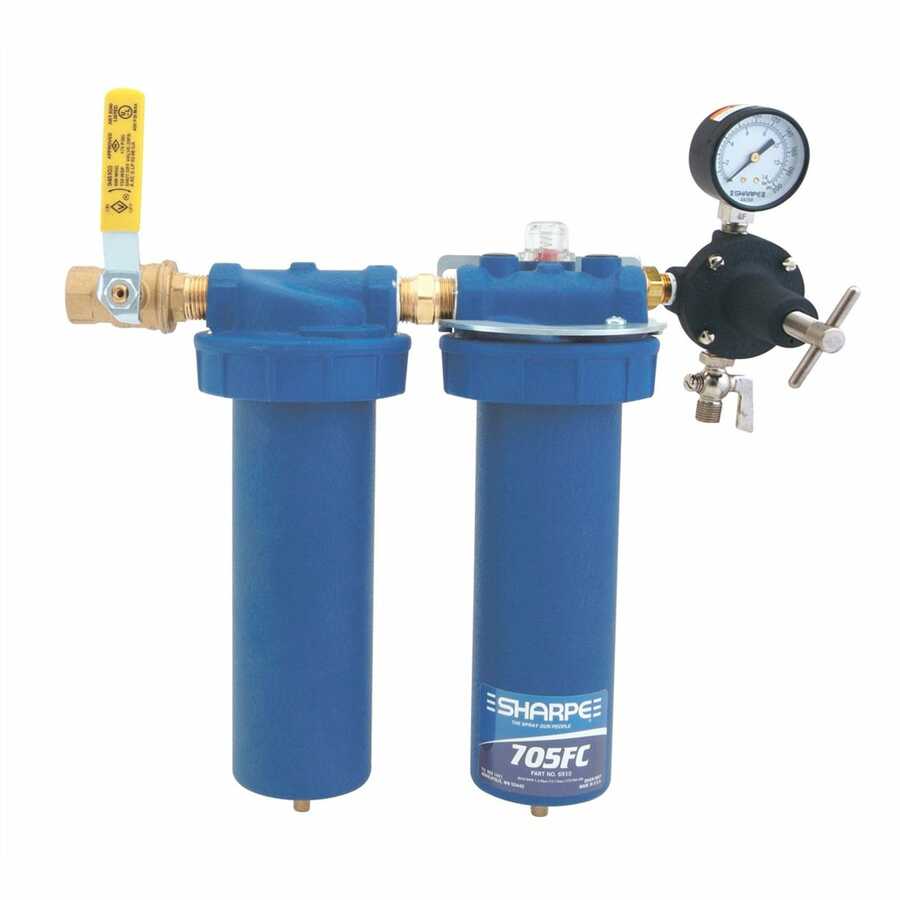 Sharpe 6910 Model 705FC 1/2 Inch InLine Filter & Coalescer with