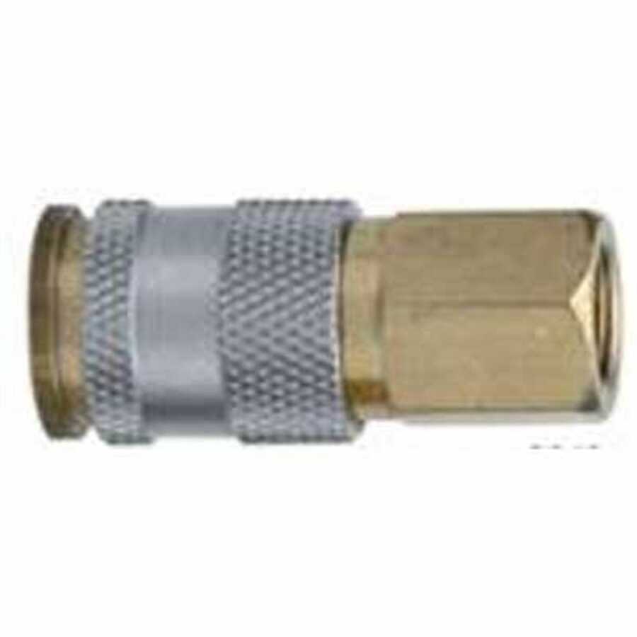 Female Quick Coupler 1/4In HighVolume