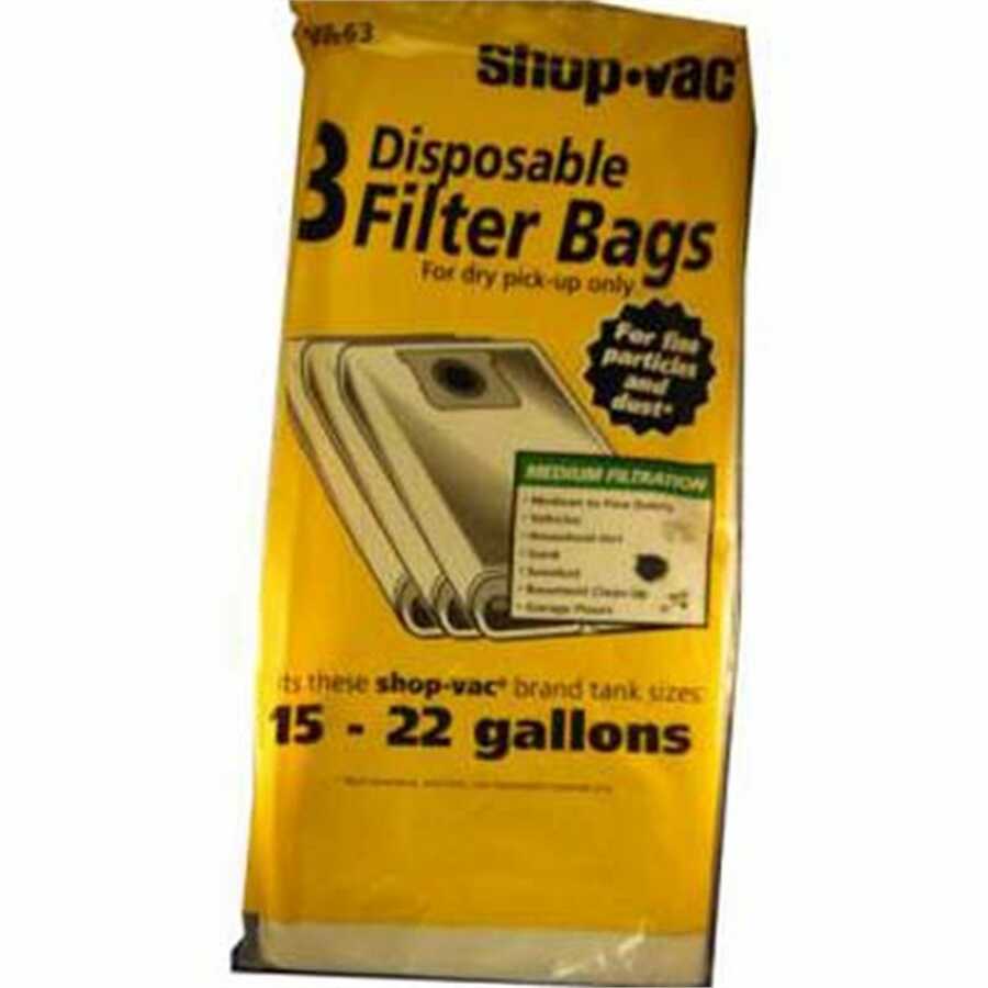 Disp Collect Bag 16-25 Gal 3pk