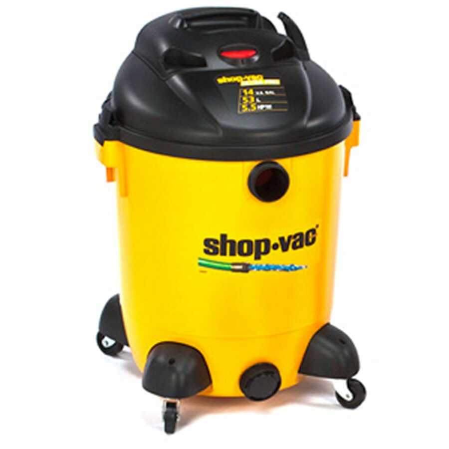 Ultrapro Pump Hardware Store Wet/Dry Vaccum 14 Gal 5.5 HP