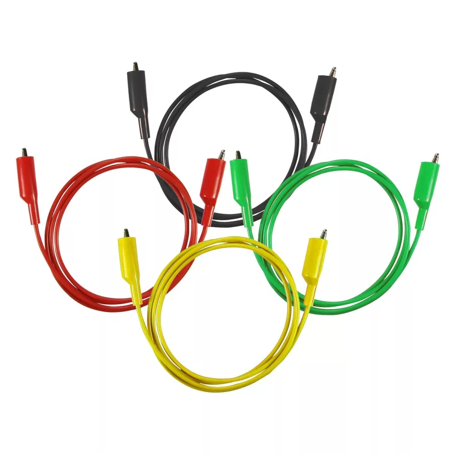 Premium 4 Color Jumper Lead Set