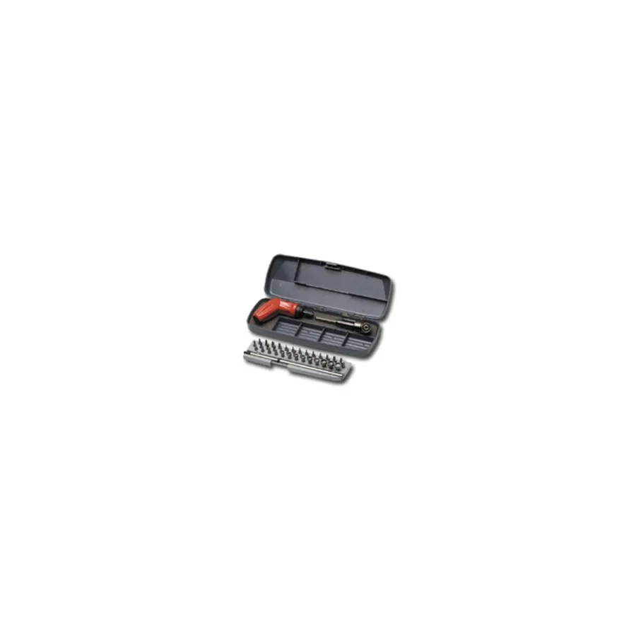 Bevel-Gear Offset & Pistol-Grip Ratcheting Multi Bit Drive