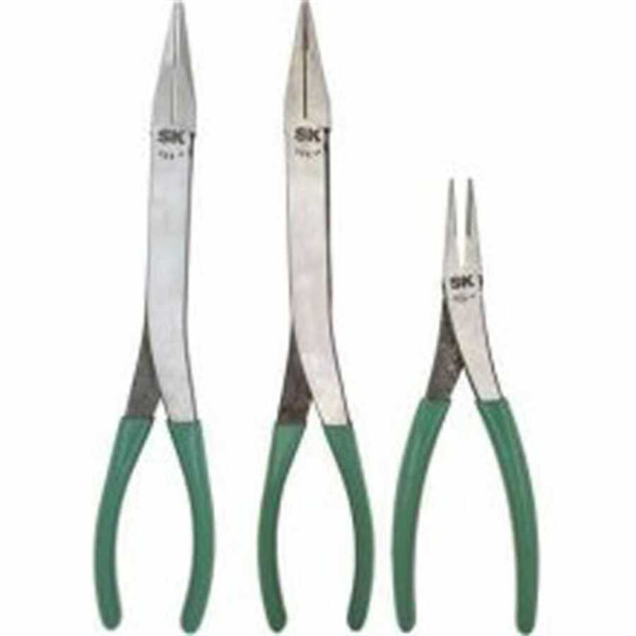 Long Reach Needle Nose Pliers Set 3 Pc