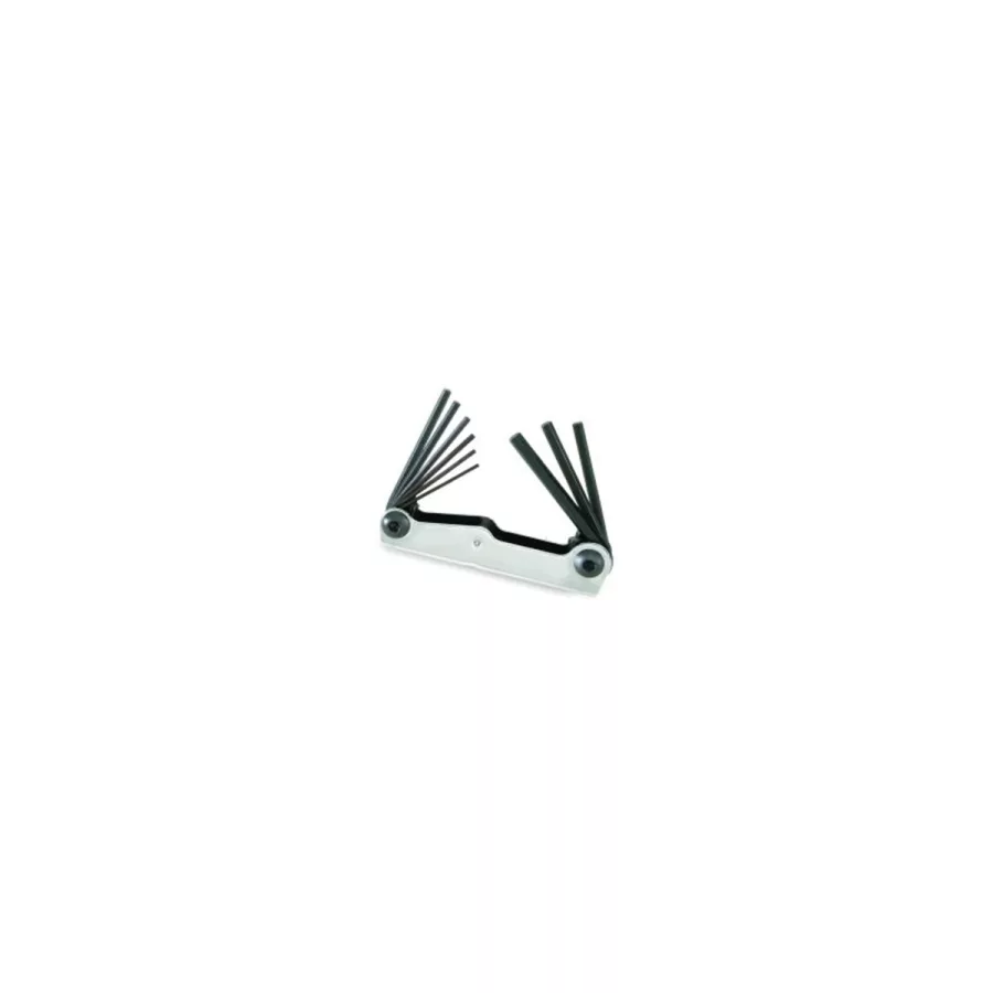 Fractional Fold Up Hex Key Set - 9 Piece