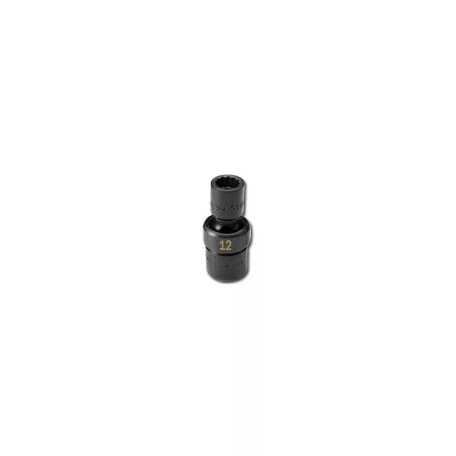 c. 3/8 In Dr 12 Point 12mm Swivel Impact Socket c. 3/8 In Dr 12 Point 12mm Swivel Impact Socket