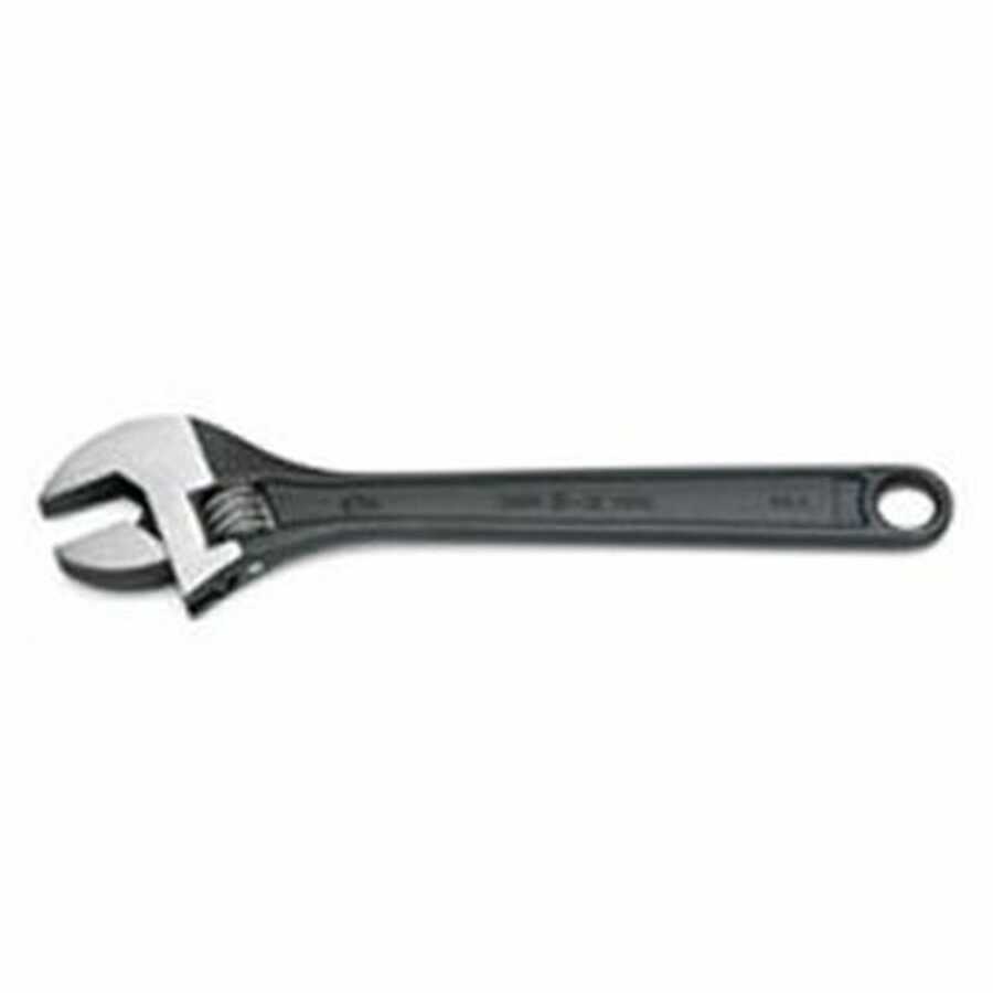 Black Oxide Adjustable Wrench - 15 In