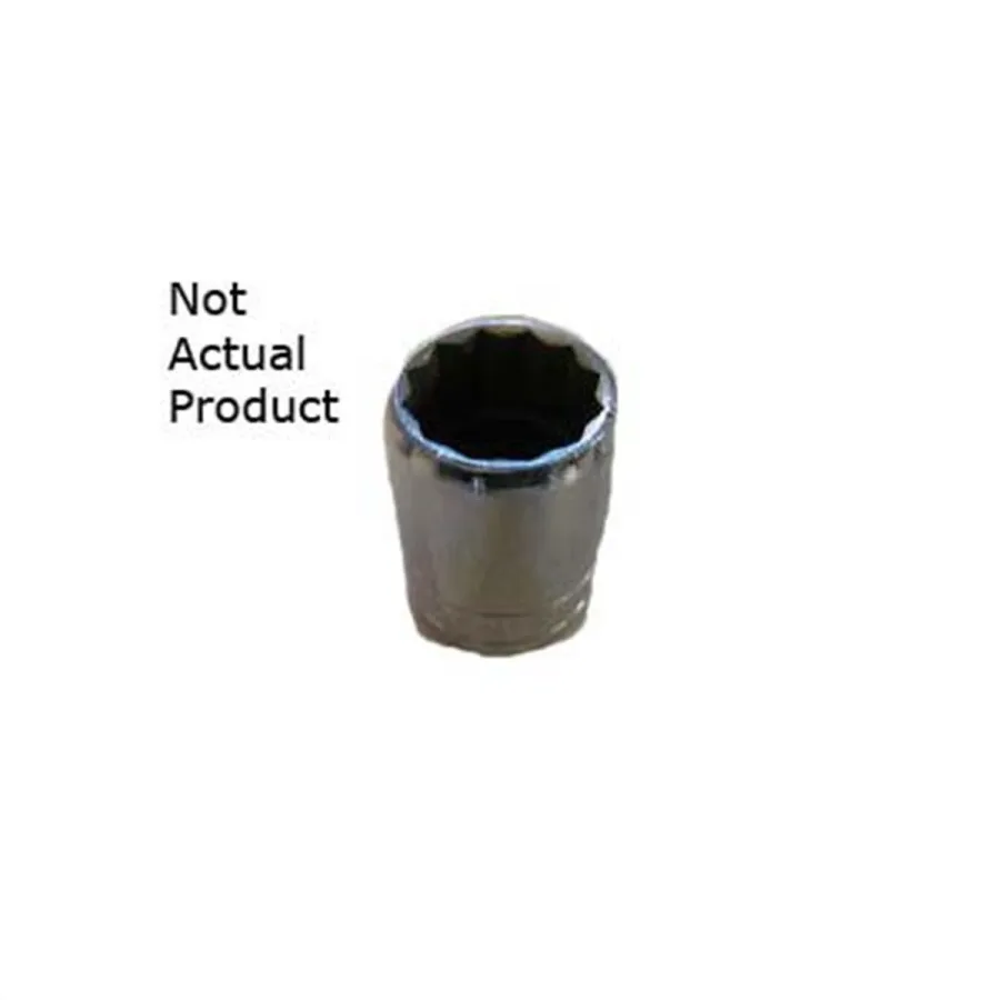 (image for) 1/2 In Drive 12-Pt Fractional Socket - 19/32 In