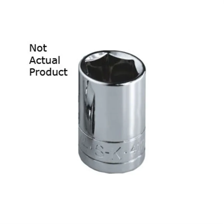 1/4 In Dr 6 Pt Standard Fractional SAE Socket 5/8 Inch (image for) 1/4 In Dr 6 Pt Standard Fractional SAE Socket 5/8 Inch