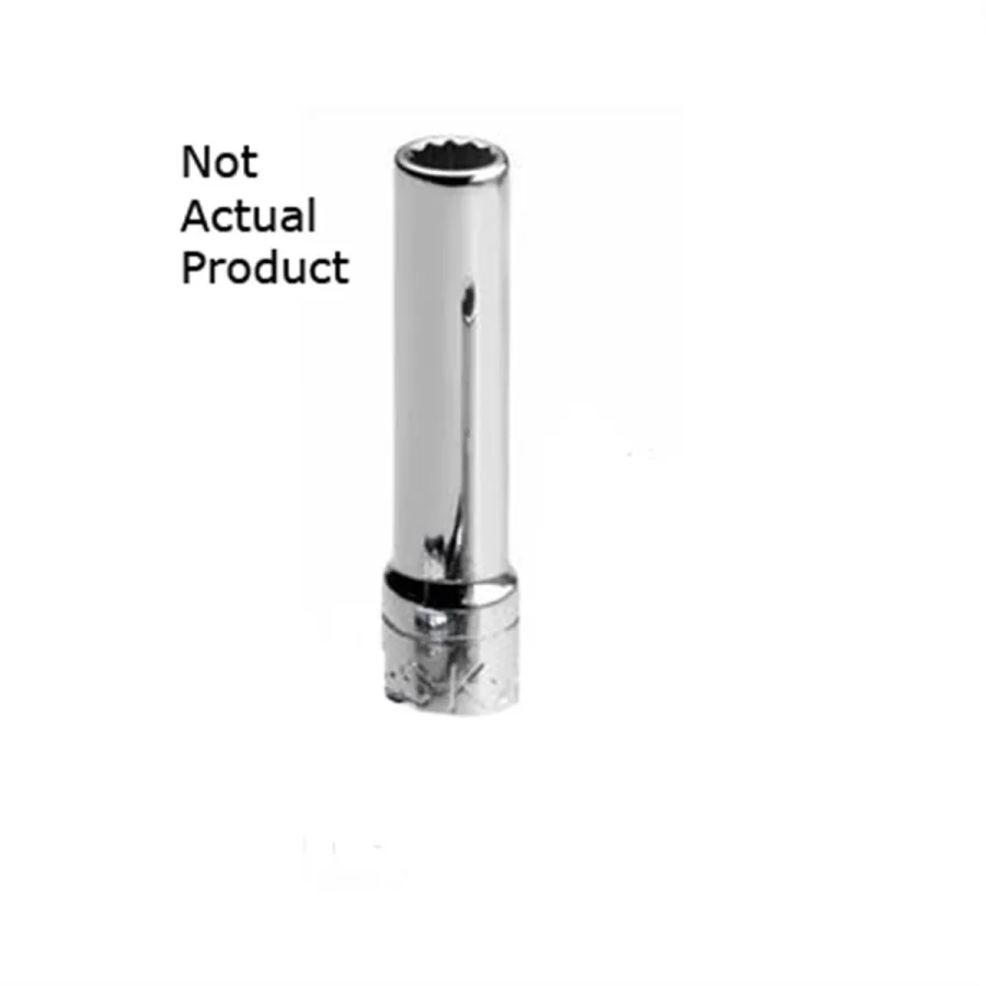 (image for) 1/2 In Dr 6-Pt Deep Fractional Socket - 3/8 In