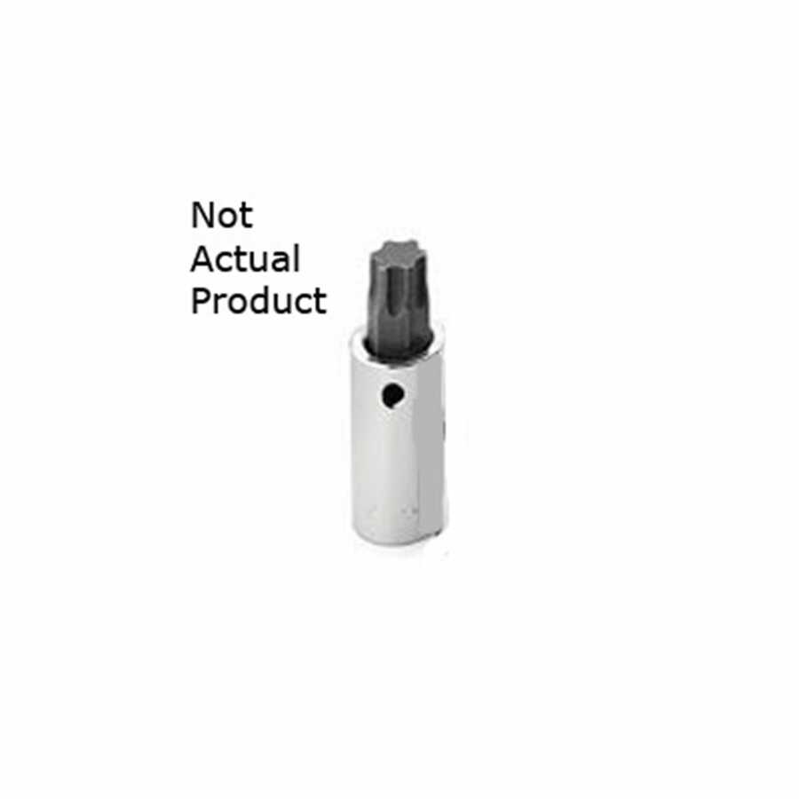 1/4 Inch Drive SuperKrome Torx PLUS Bit Socket - T30
