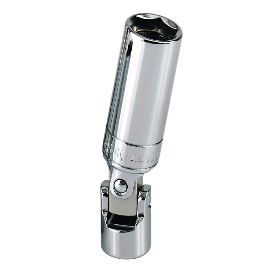 (image for) SK Hand Tool 4490 3/8" Drive Universal Spark Plug Socket 13/16"