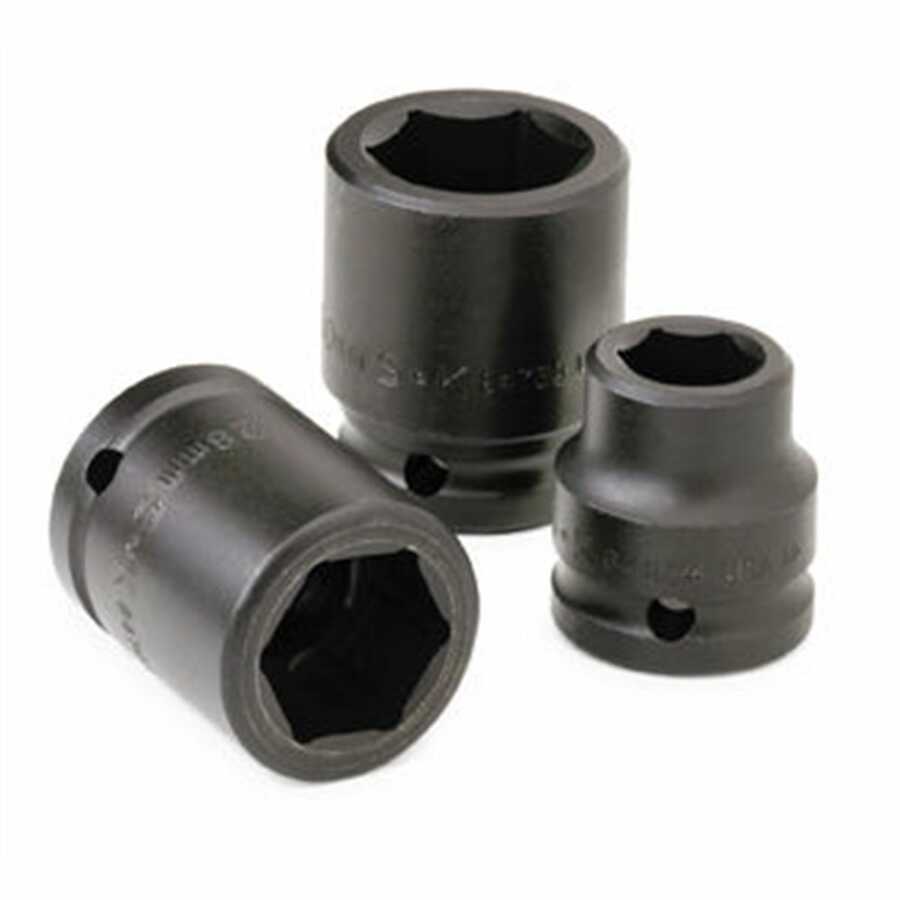 1 In Drive 6 Pt Std Fractional Impact Socket - 1-3/16 In