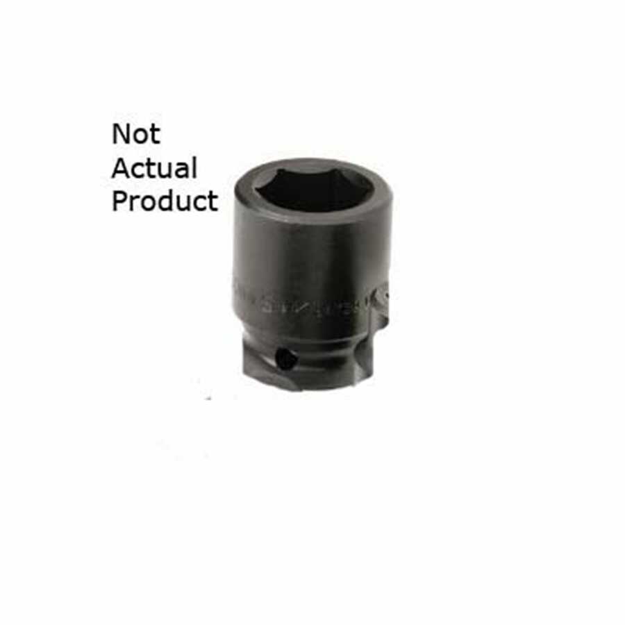 22mm SK Hand Tool 85722 1-Inch Drive Standard Impact Socket 