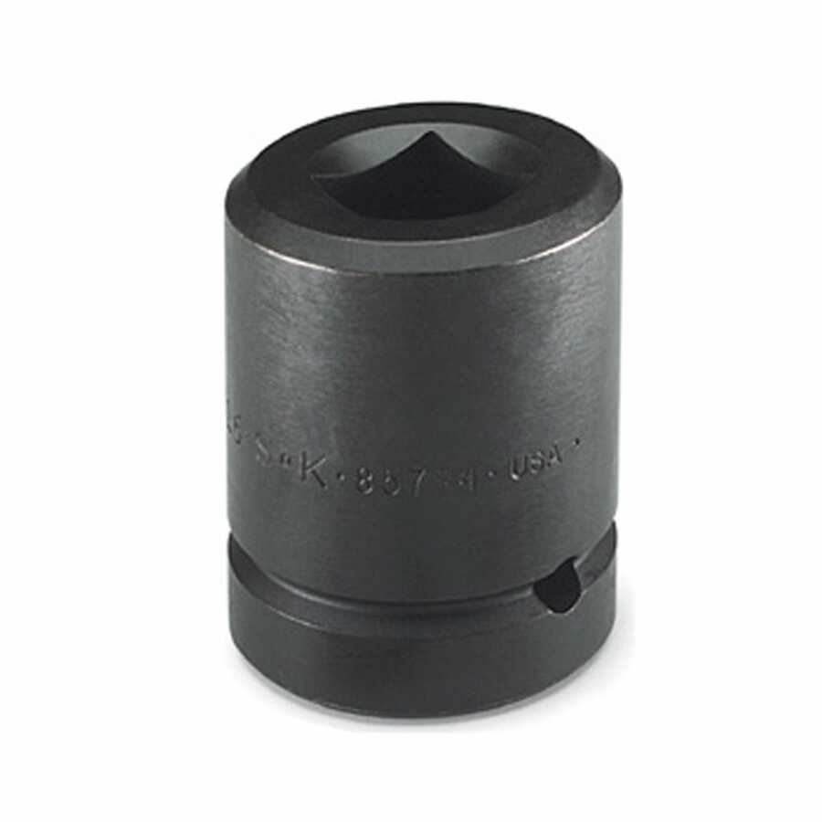 Standard Metric Sizes sourcing map 3/4-Inch Drive 36mm 12-Point Impact Socket CR-MO Steel 56mm Length