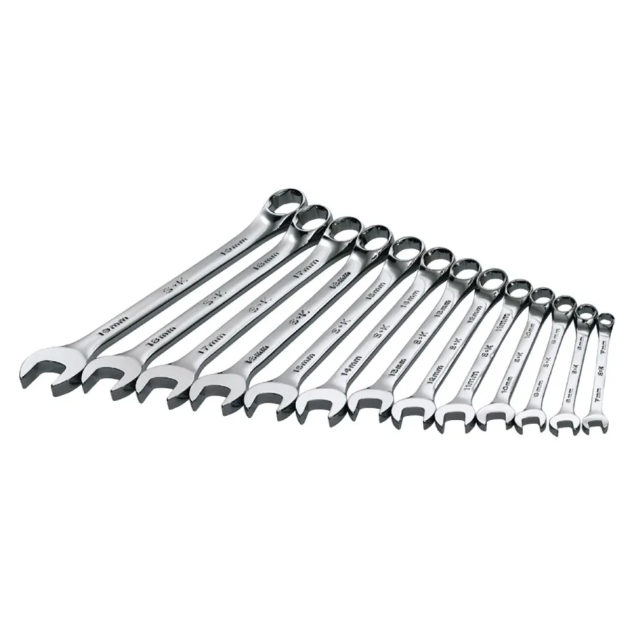 SuperKrome(R) 6 Pt Metric Combination Wrench Set - 13 Piece (image for) SuperKrome(R) 6 Pt Metric Combination Wrench Set - 13 Piece