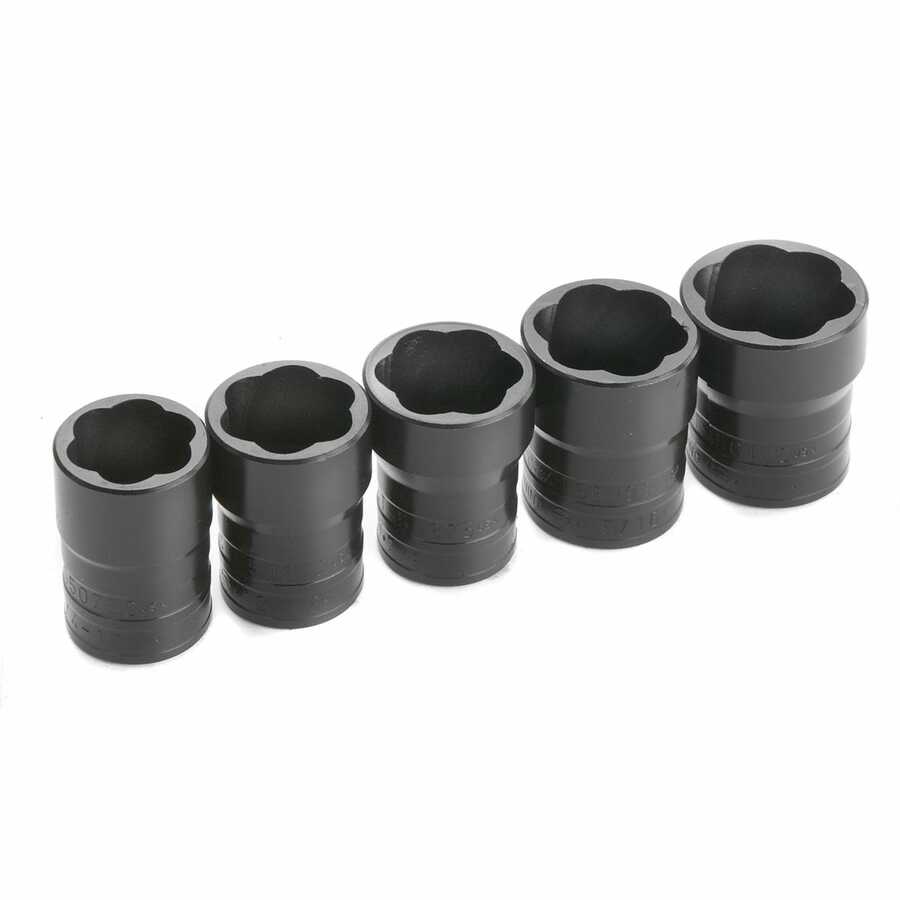 TurboSocketr Fastener Removal Set - 5-Pc