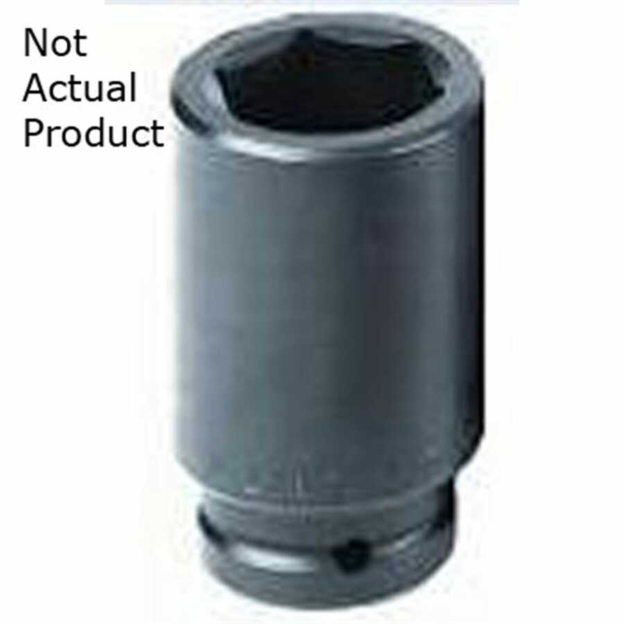 1 In Dr 6 Pt Deep Impact Socket - 2 In