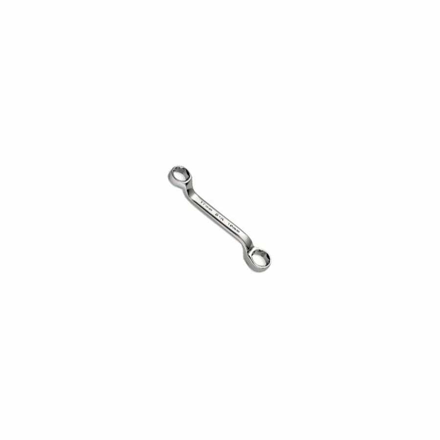 6 Pt Standard Raised Panel Box End Wrench - 3/8 In x 7/16 In