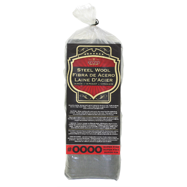 STEEL WOOL 0000 GRADE 16PK