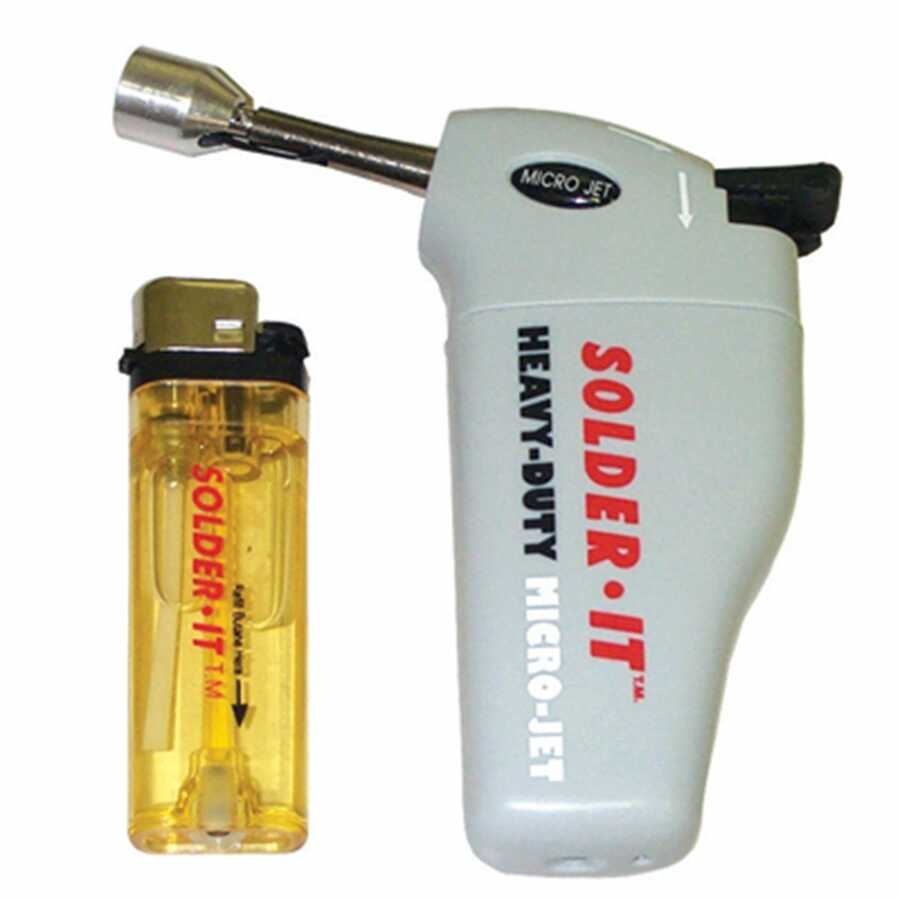 MICRO-JET TORCH w/EXT FLAME
