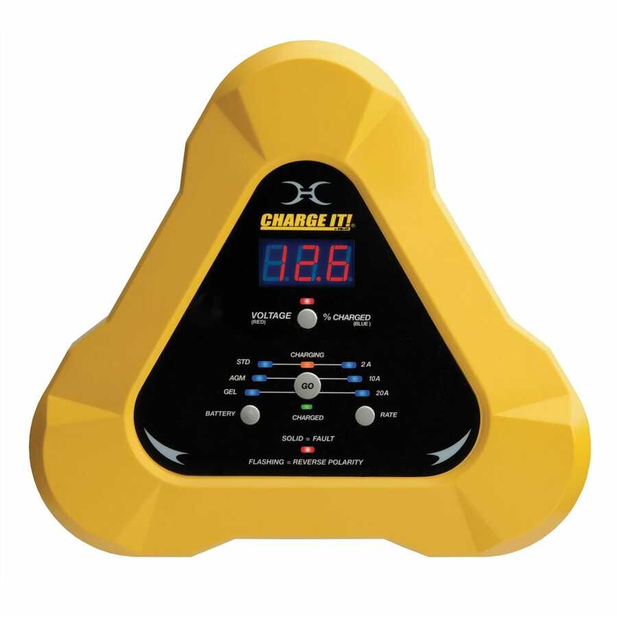 12V 20/10/2A Charge It Battery Charger, CEC Compli