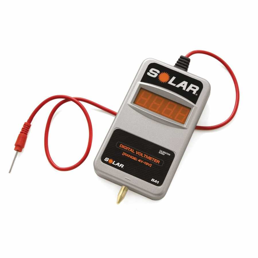 Solar BA5 Solar 12 Volt Electronic Battery Tester SOLBA5