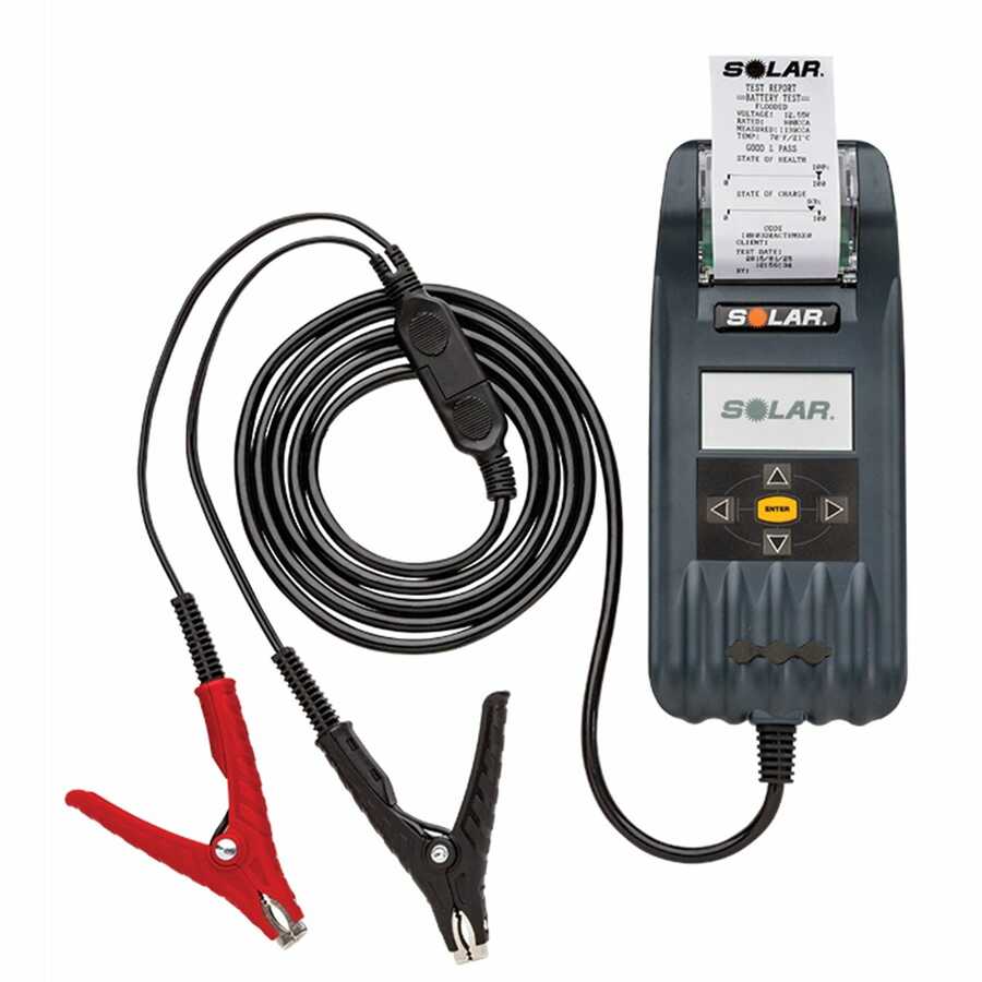 Solar | BA427 | Solar BA427 Electronic Battery & System Tester with Printer