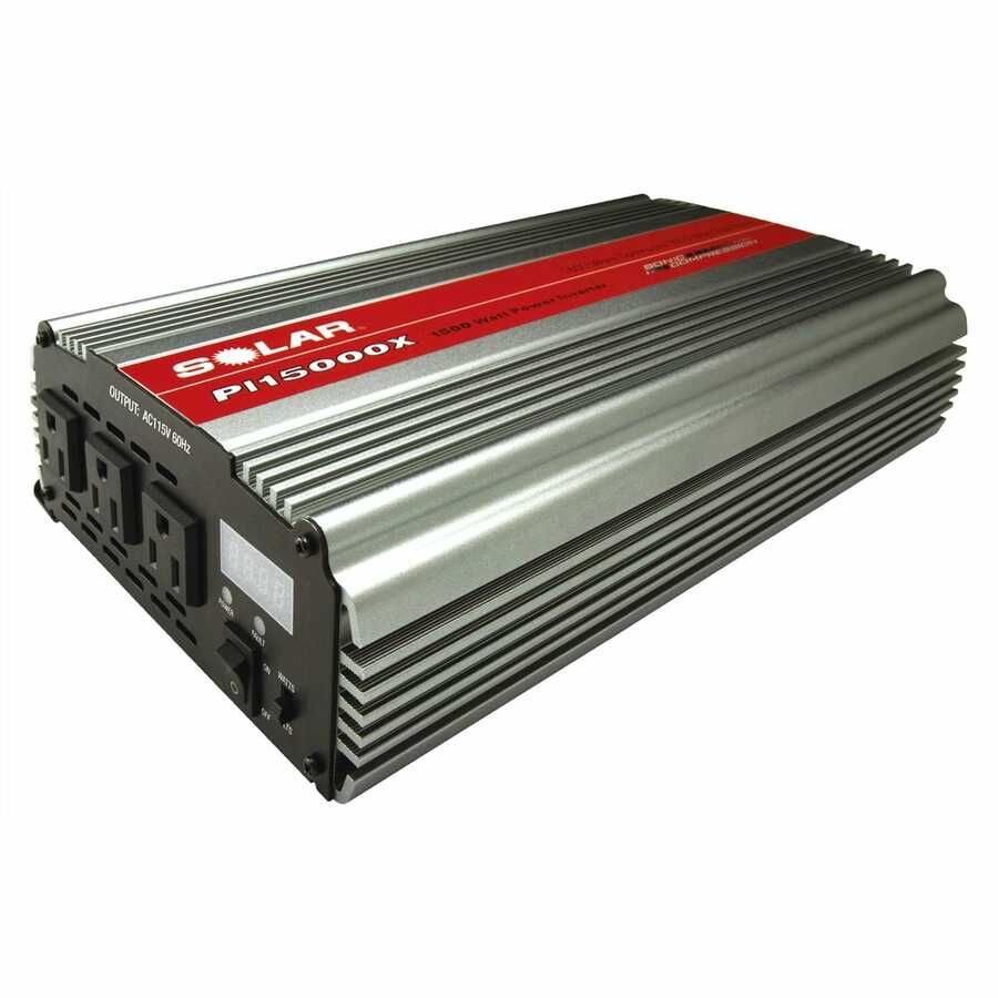 SOLAR 1500 Watt Power Inverter with SOLAR Sonic Compression Technology