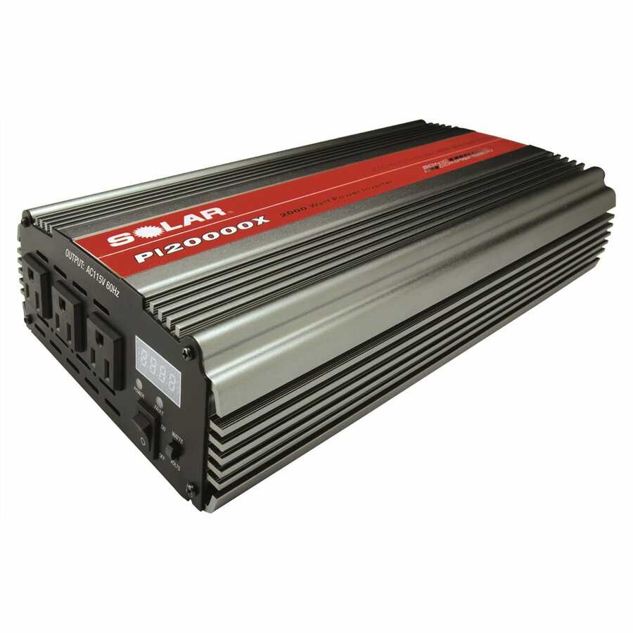 SOLAR 2000 Watt Power Inverter Reliable Power for Your Needs