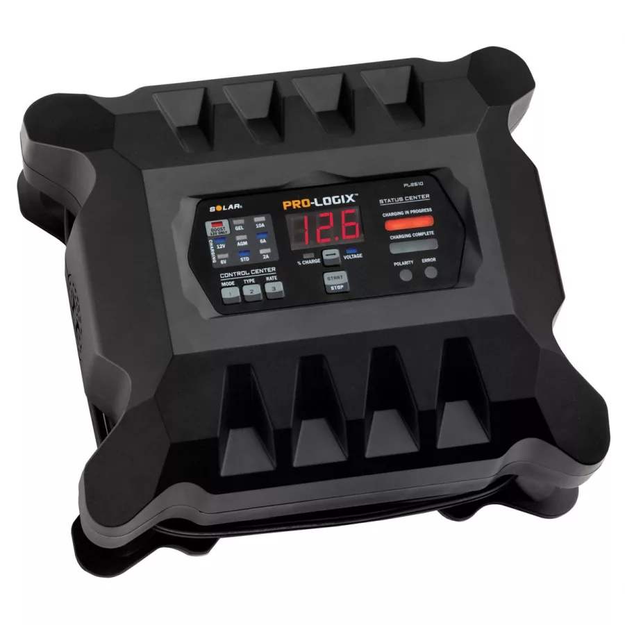 10 Amp 6/12V PRO-LOGIX Battery Chrgr, Boost, CEC