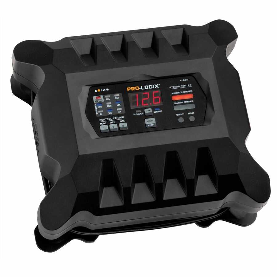 PRO-LOGIX 20/10/2 Amp 6/12V Intelligent Battery Charger/Maintain