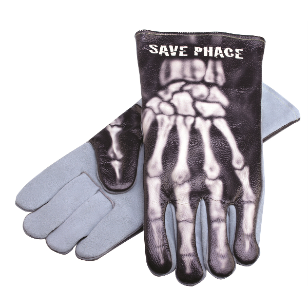 "Bones" welding gloves, size L
